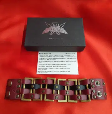 해적전대 고카이저 반다이 레더 메탈 브레스 고카이 레드 레더 메탈 브레스