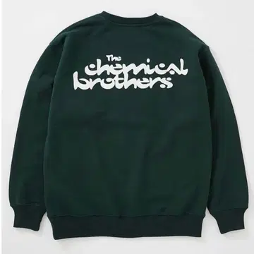 케미컬 브라더스 x 저널 스탠다드 콜라보 맨투맨 L 그린