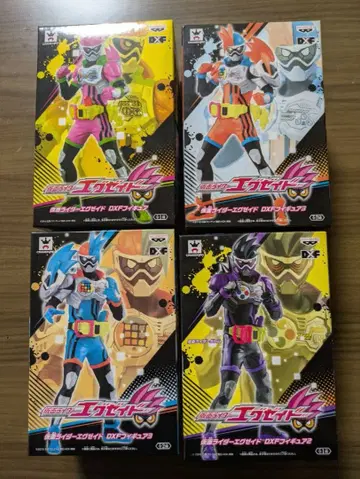 가면라이더 이그제이드 DXF 피규어 4종 미조립