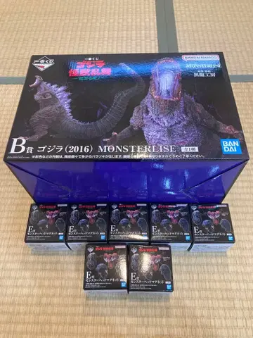 [ 새상품 미개봉 ] 제일복권 고질라 괴수난무 -날뛰는 것- 세트2