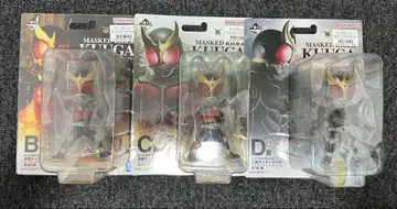 [미개봉 3세트] B C D 제일복권 가면라이더 쿠우가 BM