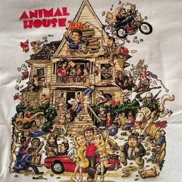 영화 애니멀 하우스 t셔츠 movie t셔츠 USA 제작 존 벨루시