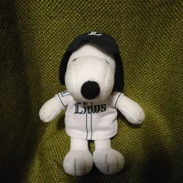 스누피 세이부 라이온즈 봉제 인형 마스코트