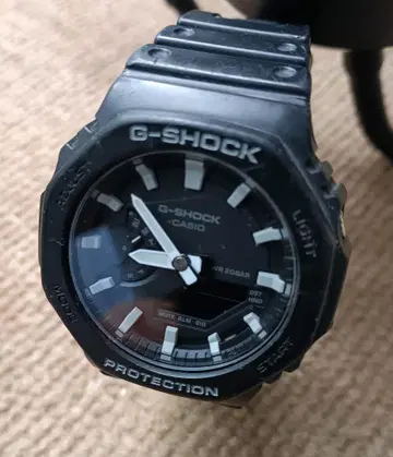 G-SHOCK GA-2100 카시오크 카본 코어 가드 블랙