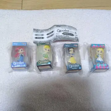 신제품 Qposket 디즈니 캐릭터 미니어처 컬렉션 4