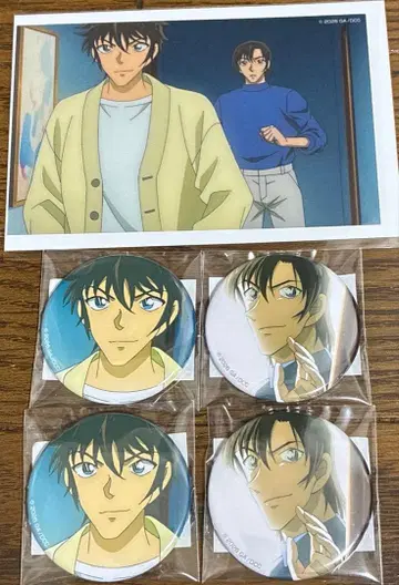 명탐정 코난 플라자 하이웨이의 타락천사 캔뱃지 마츠다 히로아키