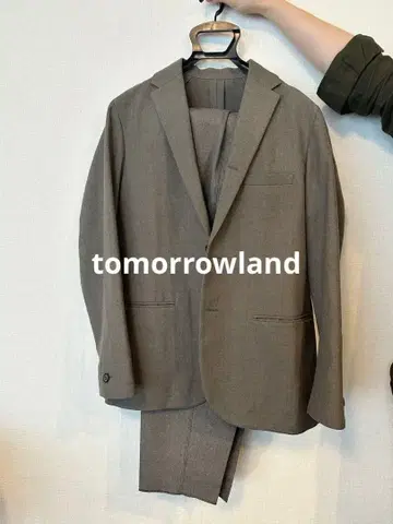 TOMORROWLAND 수트 셋업 남성용 울 100% 새상품급