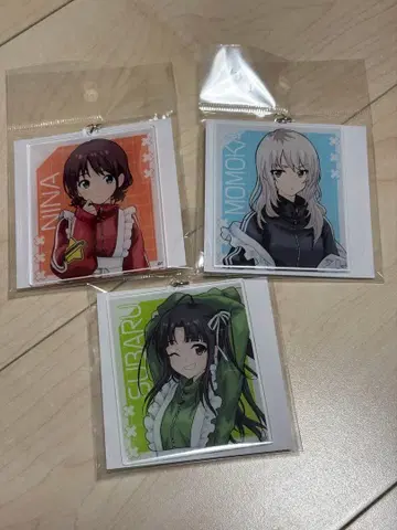 걸즈 밴드 크라이 TSUTAYA 아크릴 키링 신카와사키 (가)