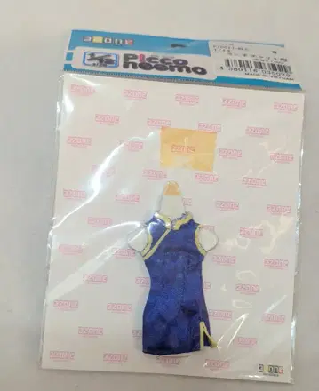 아존 피코니모 의상 1/12 미니 기장 차이나복 파랑