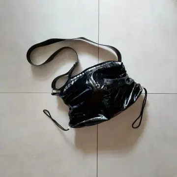 y2k grunge gimmick leather shoulder bag