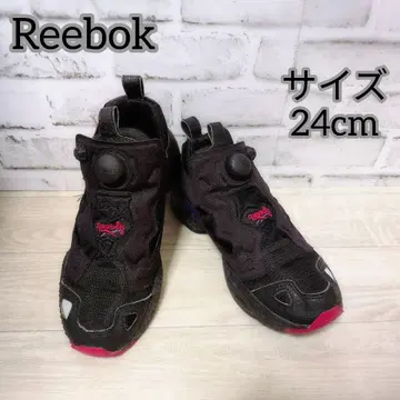 [ Reebok ] 리복 ( 24cm ) 인스타펌프 퓨리 블랙