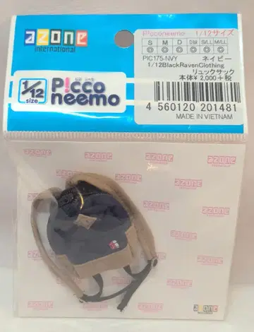 아존 피코니모 의상 1/12 럭색 네이비 네이비