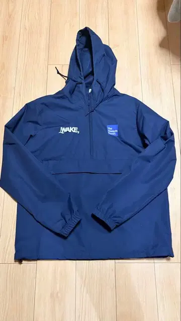 올웨이즈 웨이크 삿포로 나일론 아노락 후드티