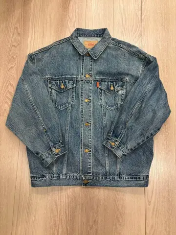 Levi's 블루 데님 자켓