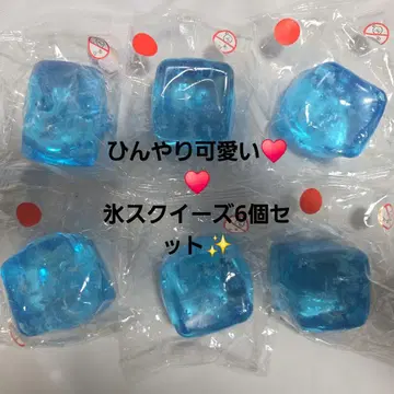 시원하고 귀여운 얼음 스퀴즈 6개 세트 수량 한정!! 묶음 판매