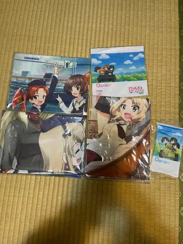 걸즈 앤 판처 걸판 태피스트리 3종 세트 + 증정품