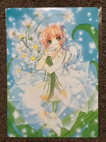 카드캡터 사쿠라 CLAMP전 책받침 키노모토 사쿠라