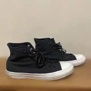 컨버스 올스타 리액트 블랙 하이컷 27.5cm