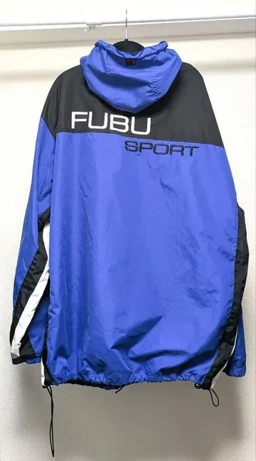 FUBU 마운틴 파카 오버사이즈 빅 로고 90s 파랑