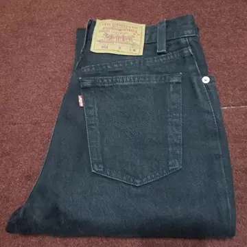 리바이스 501 미국 usa 제작 블랙 데님