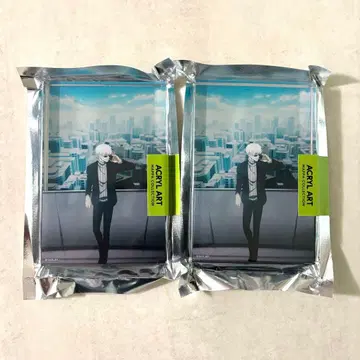 주술회전 고죠 사토루 아크릴 블록 MAPPA 아크릴 아트 2세트