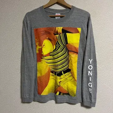 yonige 우시마루 아리사 긴팔 티셔츠 M 그레이 티셔츠