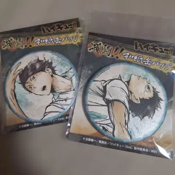 하이큐 격투 와시 캔뱃지 오이카와 토오루 이와이즈미 하지메