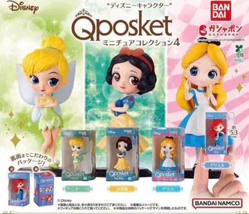 디즈니 캐릭터 Qposket 미니어처 컬렉션 4 컴프 세트