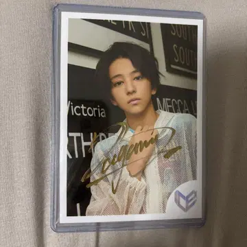 ICEx 야가미 료스케 친필 사인 브로마이드