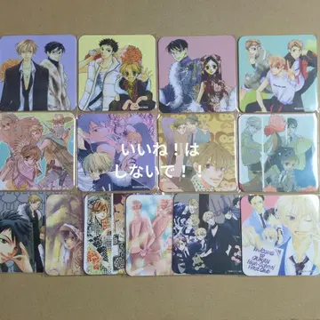 오란고교 호스트부 카페 코스터 후반 컴프 세트