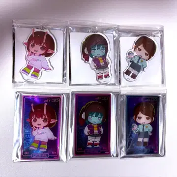 미르사브 마루토 스탠드 키링 아크릴 카드 마키나 치하루 료코