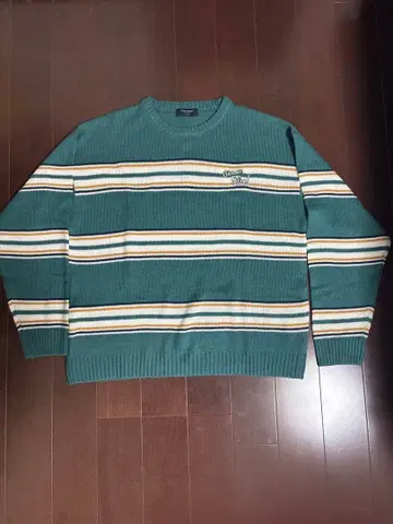 BACK NUMBER 스트라이프 니트 스웨터 썸머 니트