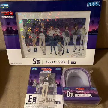 명탐정 코난 세가 럭키 쿠지 S상 D상 E상 3개 세트