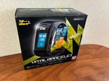 반다이 바이탈 팔찌 디지몬 블랙