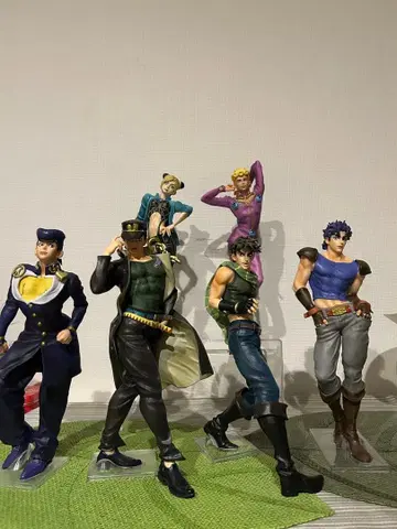 죠죠의 기묘한 모험 피규어 주인공 6체 세트 죠죠 제일복권