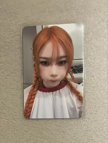 aespa 지젤 dirty work 유럽 EU UK 한정판 트레이딩 카드