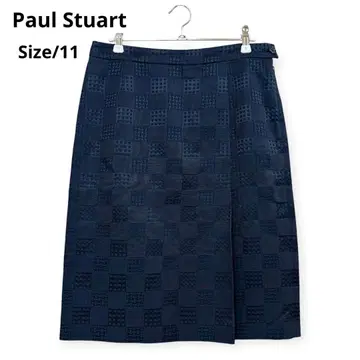 폴 스튜어트 타이트 스커트 블랙 11호 새상품급 고급 출퇴근