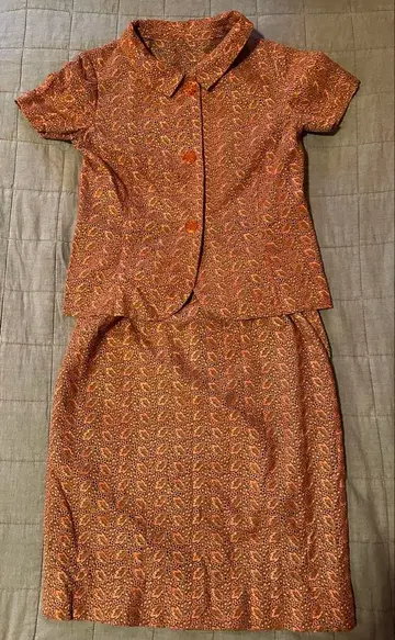 [레트로 구제 의류] 셋업 쇼와 40년대 빈티지 새상품급