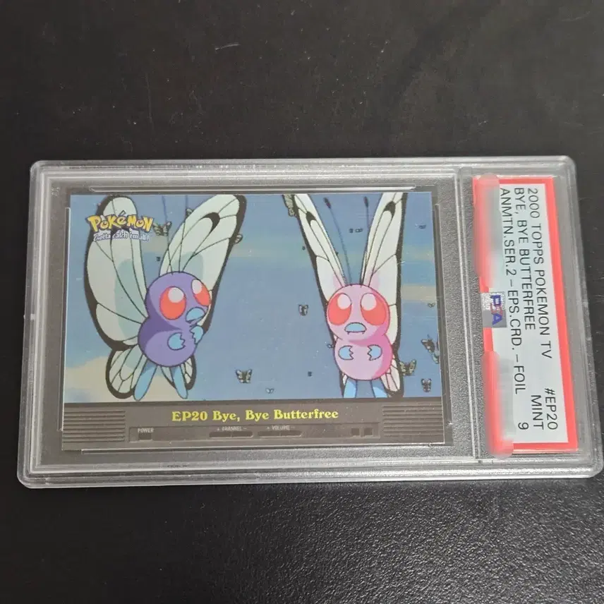 포켓몬카드 버터플 BYE BYE BUTTERFREE 2000 PSA9 사진 1