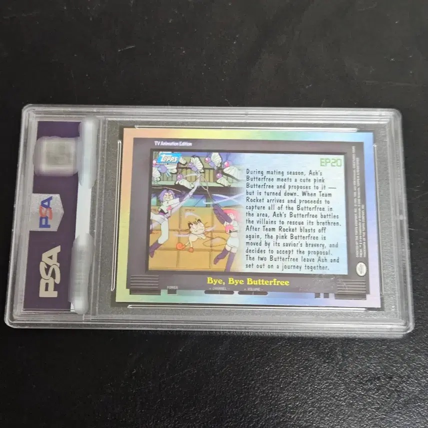 포켓몬카드 버터플 BYE BYE BUTTERFREE 2000 PSA9 사진 3