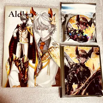 마법사와 검은 고양이의 위즈 화이트데이 캔뱃지, 아크릴 카드 알도베릭