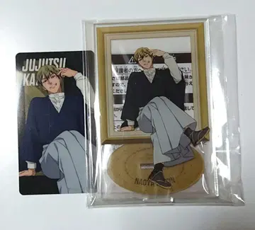 남코 주술회전 아크릴 스탠드 클리어 카드 젠인 나오야