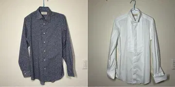 신랑 결혼식 윙카라 셔츠, 색상 변경 셔츠, 손수건 세트