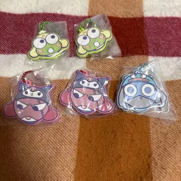 개구리 중사 케로로 산리오 러버 스트랩 묶음 판매