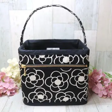 [ 핸드메이드 ] 카멜리아 무늬 멀티 바스켓