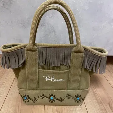 론 헤르만 프린지 토트백 카키