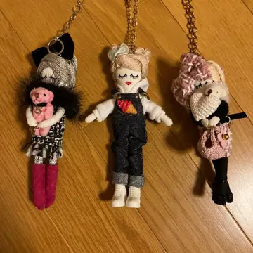 룰루베 인형 키링 세트