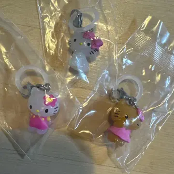 헬로키티 메지루시 액세서리 3개 세트