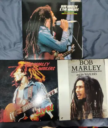 Bob Marley & The Wailers LD X3 레이저 디스크