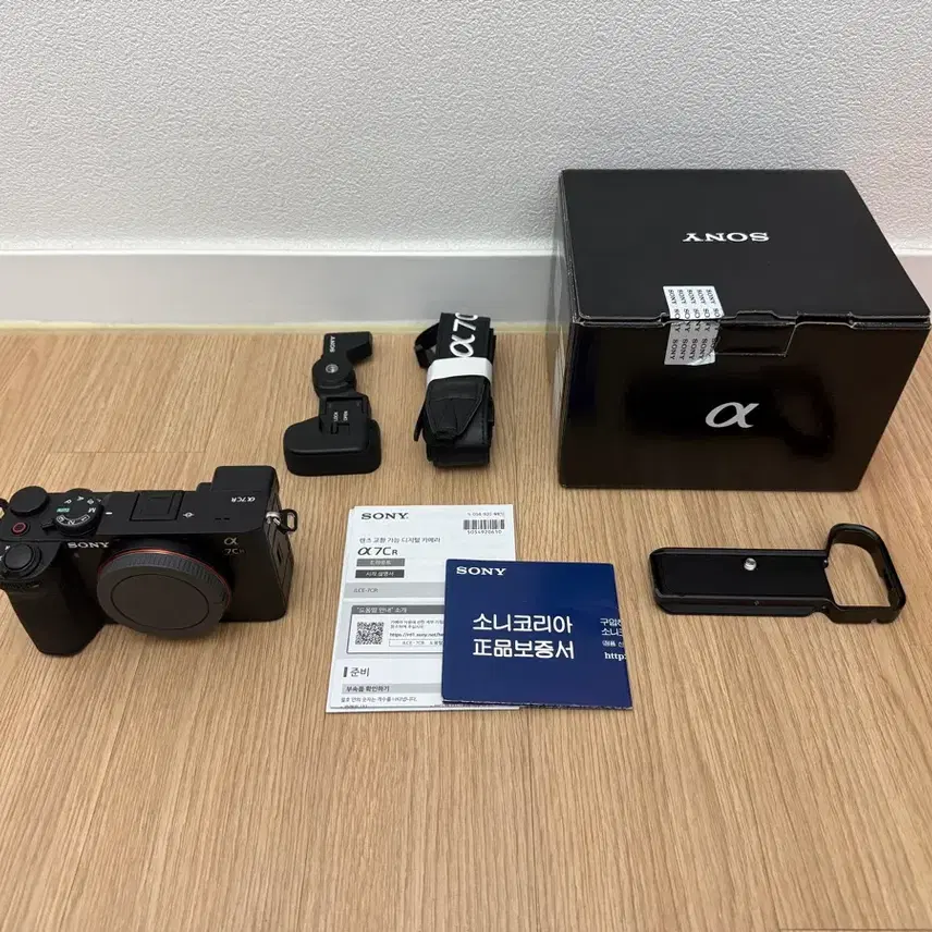 소니 알파 A7CR 블랙 풀박